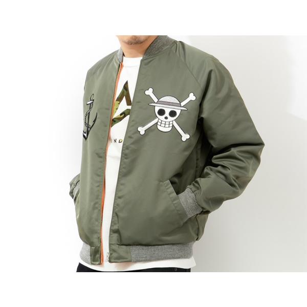 ワンピース One Piece Ma 1 麦わらの一味 海賊旗 アウター フライト ジャケット メンズ アニメ 漫画 刺繍 Opma 001 Buyee Buyee Japanese Proxy Service Buy From Japan Bot Online