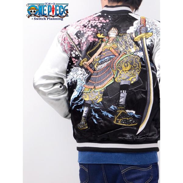グラニフ　ワンピース　ONE PIECE 麦わらの一味　スカジャン グラニフ ワンピース ONE PIECE 麦わらの一味 スカジャン L