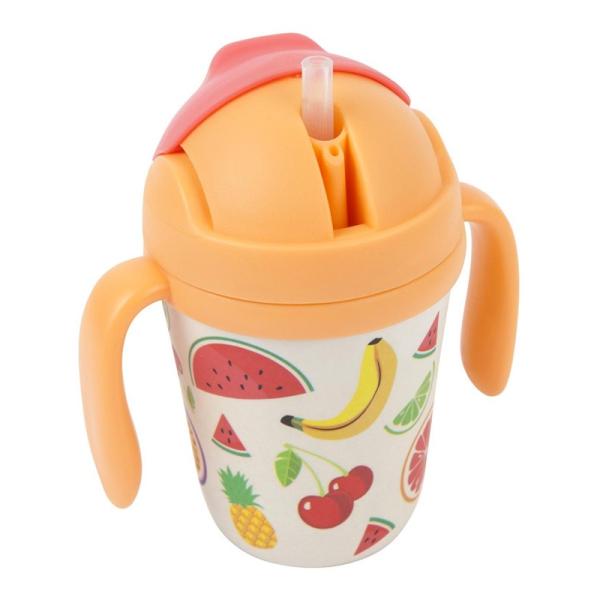 �݌ɏ����zSUNNYLIFE �T�j�[���C�t �R�b�v �W�t�� 300ml ECO KIDS SIPPY CUP FRUIT �X�g���[�t�� �s�N�j�b�N �A�E�g�h�A �L�����v �ăt�F�X �R S86SIPFS