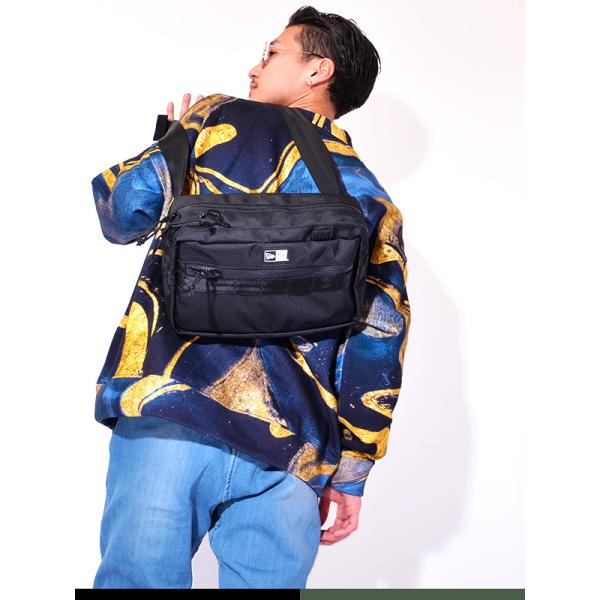 NEW ERA j[G obO V_[obO fB[X Y EGXgobO EGXg|[` SQUARE WAIST BAG