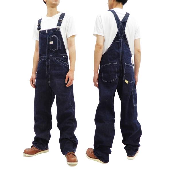 SUGAR CANE シュガーケーン オーバーオール Sugar Cane 11oz. ブルー