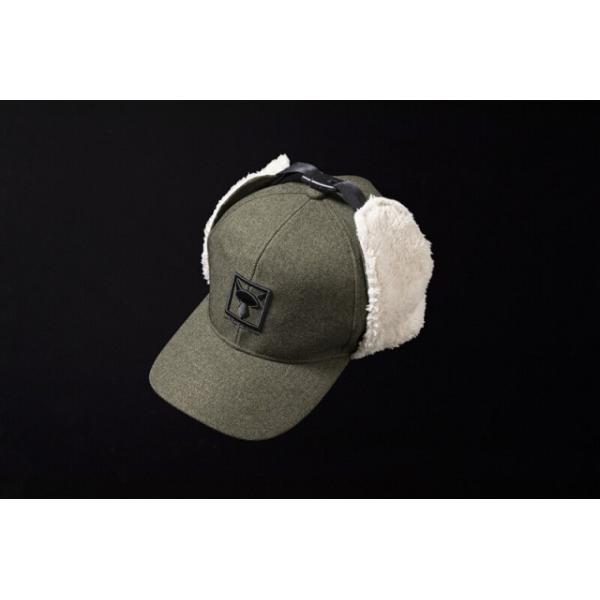 オリーブ_Free Size JACKALL(ジャッカル) フラップボアキャップ