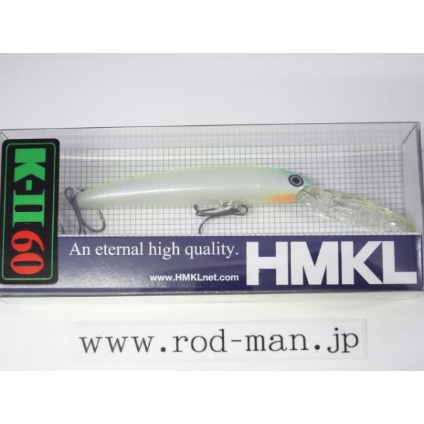 HMKL（ハンクル） ハンクル☆HMKL☆K-2ミノー60SP☆#パールイエロー