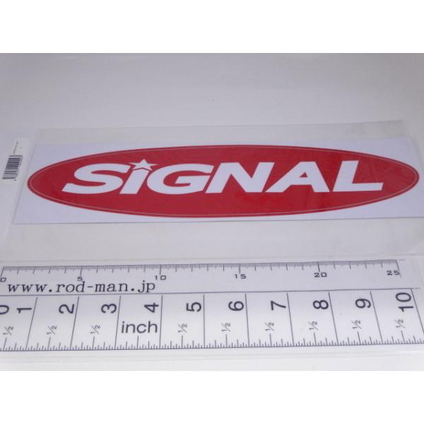 シグナル☆シグナルステッカー☆Lサイズ☆#レッド : ルアーショップ