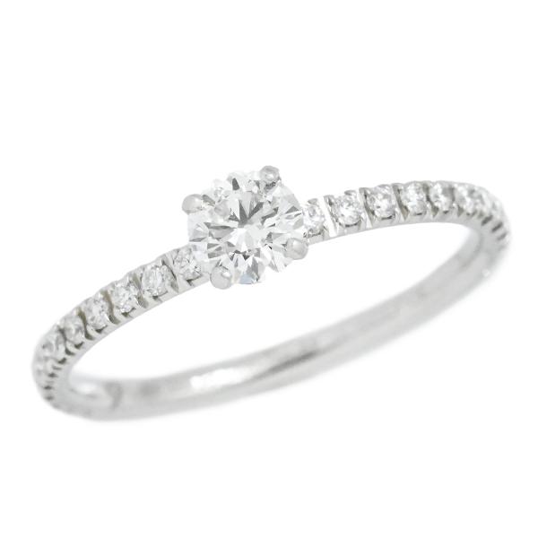ブシュロン BOUCHERON Pt950 プラチナ ダイヤ0.23ct ミニ ビーラブド