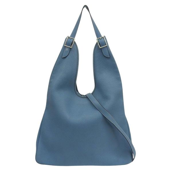 HERMES（エルメス） マサイ ショルダーバッグ トリヨンレザー ブルー