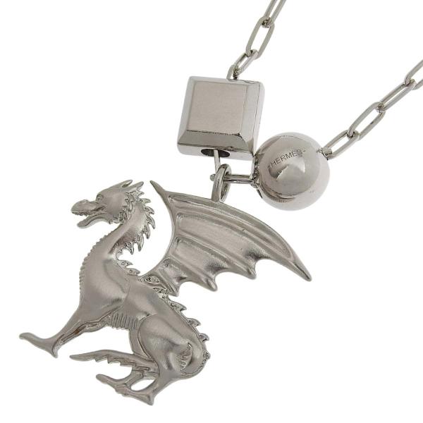 【新品未使用】国内購入Hermes タリスマン ドラゴン エール ネックレス HERMES（エルメス） タリスマン ドラゴンモチーフ ロングネックレス