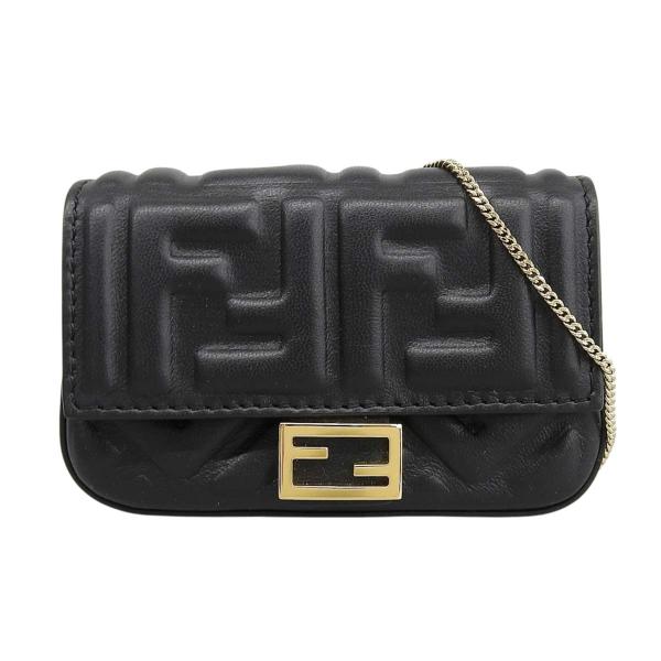 FENDI ミニバッグ型チャーム　ゴールド FENDI（フェンディ） ナノバッケトチャーム ミニバッグ ショルダー