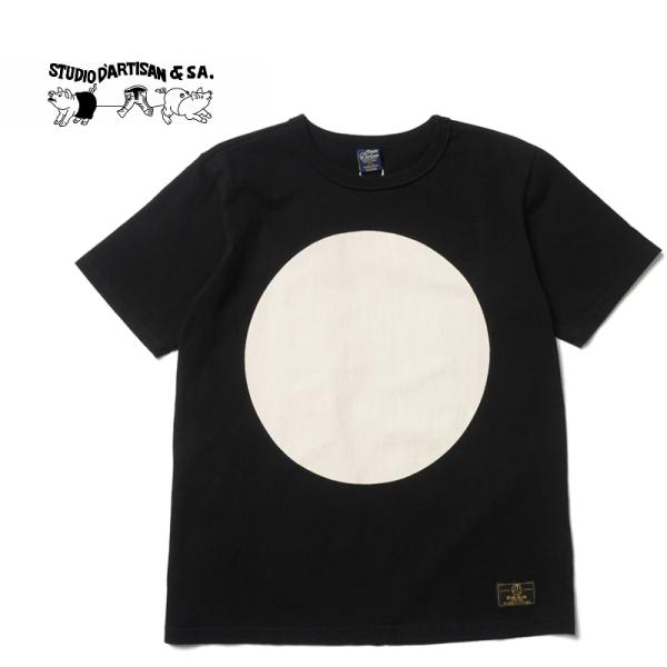 STUDIO D'ARTISAN ステュディオ・ダルチザン 半袖 Tシャツ “黒 STUDIO D'ARTISAN ステュディオ・ダルチザン 半袖 Tシャツ “黒