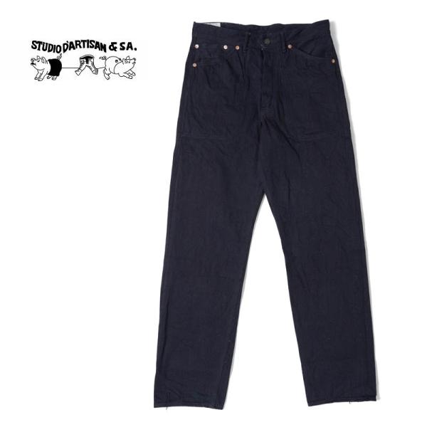 34 ステュディオ ダルチザン　黒船U.S.N.ジーンズ　D1876 デニム STUDIO D'ARTISAN（ステュディオ・ダ・ルチザン） デニム パンツ 