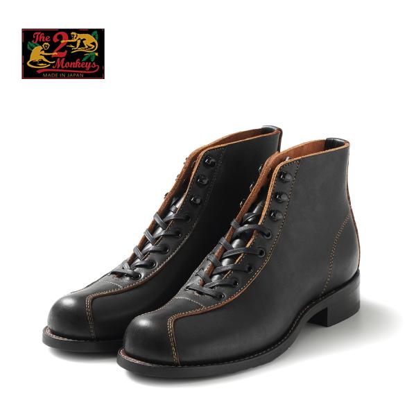 The 2 Monkeys ザ ツーモンキーズ 靴 ブーツ “The RANDONNEE Gunmetal