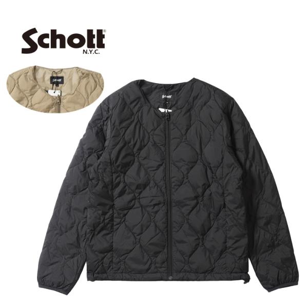 ■Schott N.Y.C. ショット ダウンジャケット M 30525k01 □Schott N.Y.C. ショット ダウンジャケット M 30525k01 V1184