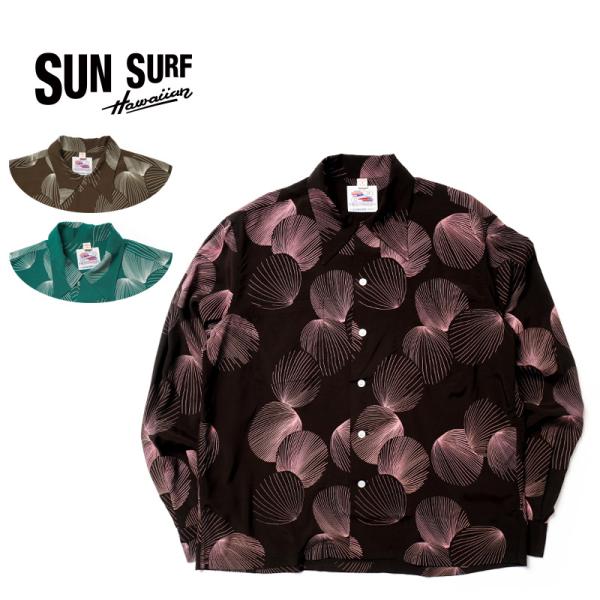 SUN SURF サンサーフ 長袖 アロハ シャツ DUKE KAHANAMOKU SUN SURF サンサーフ 長袖 アロハ シャツ DUKE KAHANAMOKU