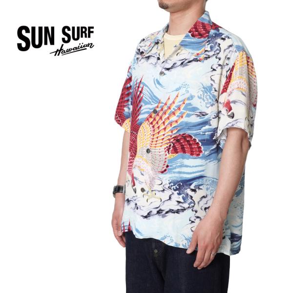 アロハシャツ　SUN SURF EAGLE OVER HEAD 楽天市場】サンサーフ SUN SURF 半袖 レーヨン アロハシャツ