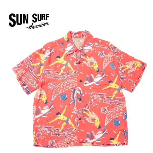 わきわきわき SUN SURF アロハシャツ 半袖 SUN SURF サンサーフ SunSurf [SS39011] 2023年モデル 半袖