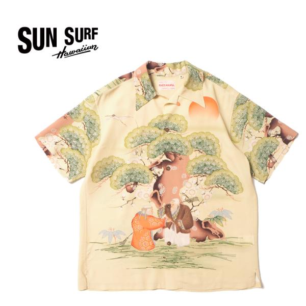 SUN Surf 花柄 アロハシャツ 半袖 SUN SURF サンサーフ SunSurf [SS38804] 2022年モデル 半袖
