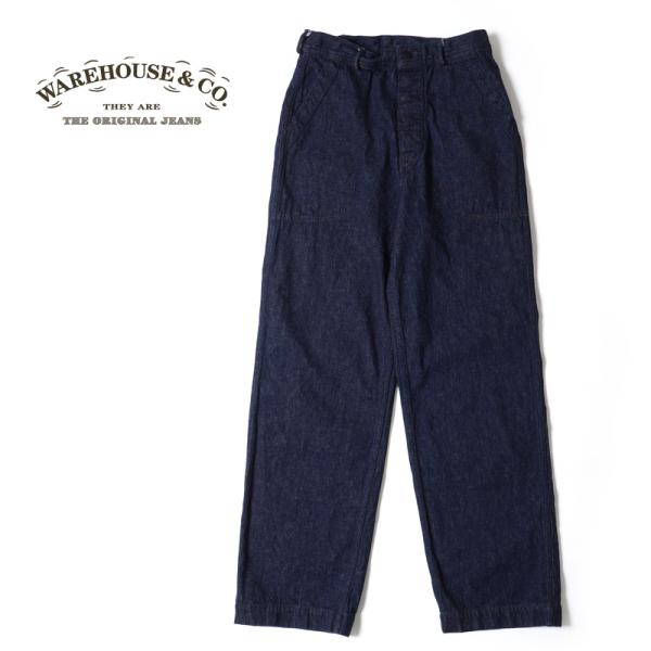 ウエアハウスLot1233 USNAVYデニムトラウザーズ WAREHOUSE】LOT.1233 U.S.NAVY DENIM TROUSERS | スマクロ原宿店