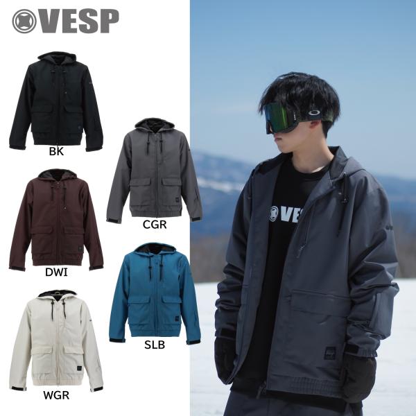 VESP ベスプ 25-26モデル メンズ レディース ジャケット VPMJ1068  Hoody Parka Jacket