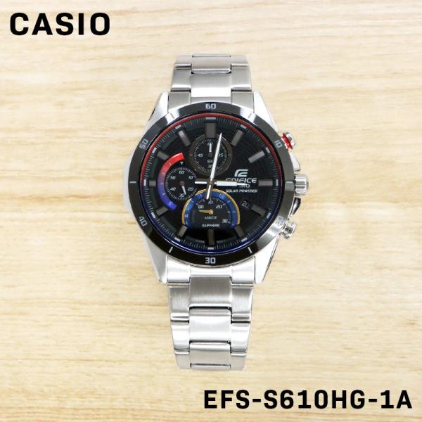 CASIO カシオ EDIFICE エディフィス メンズ 男性 男の子 アナログ 腕時計 クロノグラフ ウォッチ EFS-S610HG-1A 誕生日 プレゼント