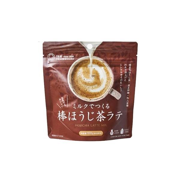 他サイト： つぼ市製茶本舗 つぼ市 ミルクでつくる棒ほうじ茶ラテ 100gの商品画像