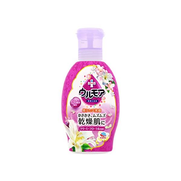 ウルモア 保湿入浴液 液体入浴剤・バスオイル クリーミーフローラル 乳白色 600mL
