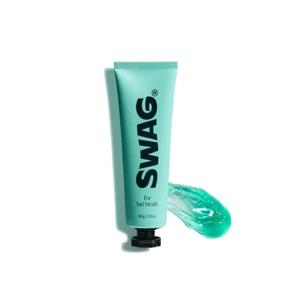 他サイト： SWAG(スワッグ) 歯磨き粉 口臭ケア トゥースペースト スーパーミント キシリトール配合 100g (歯磨き粉)の商品画像