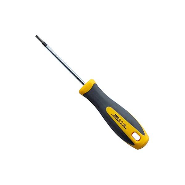 他サイト： アネックス(ANEX) ドライバー ヘクスローブ T10x80 穴付 No.6300の商品画像