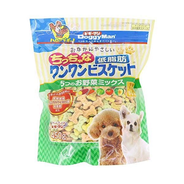 他サイト： ドギーマンハヤシ おなかちっちゃな低脂肪ワンワンビスケット 450gの商品画像
