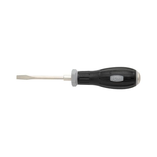 他サイト： トネ(TONE) パワーグリップドライバー(貫通) PGMD-075 グレー (−)0.8×5.5の商品画像