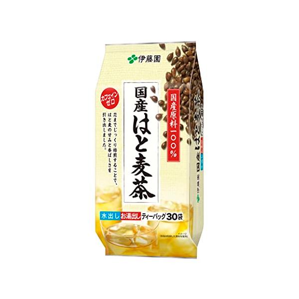 他サイト： 伝承の健康茶 伊藤園 国産はと麦茶 ティーバッグ 4.0g×30袋の商品画像