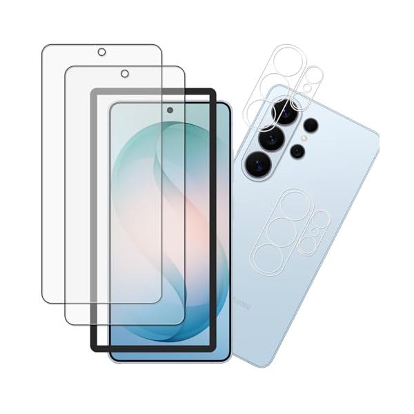KPNS アンチグレア 日本素材製 Samsung Galaxy S26 Ultra 用 さらさら ガラスフィルム サラサラ 強化ガラス 反射防止 指紋防止 指滑り ゲーム用 保護
