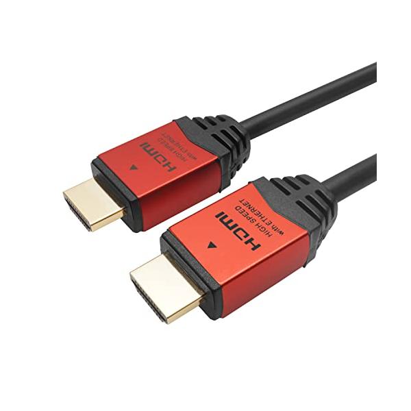 HORIC ハイスピードHDMIケーブル 1.5m イーサネット 3D 4KX2K解像度 フルHD 対応 金メッキ端子 HDM15-894RD