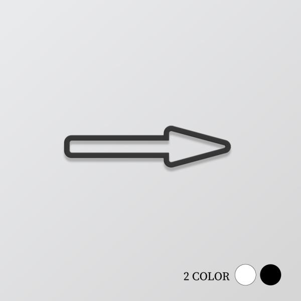 【商品詳細】カラー：ブラック/ホワイト材質：アクリルt5mmお買い上げ際の注意点：※凸凹した面やクロスに貼ると落下する恐れがございますためボンドとの併用をお勧めします。※設置の際は壁の状態や素材等をよく確認して設置してください。ご自身でご用...