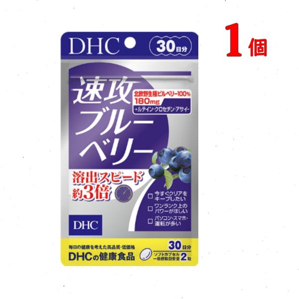 他サイト： DHC 速攻ブルーベリー 30日分 60粒 サプリメント 目 送料無料 追跡可能の商品画像