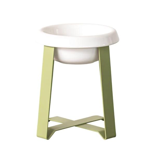 PECOLO FoodStand(Ltall)深型陶器 オリーブ