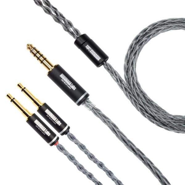NOBUNAGA Labs 比叡 (ひえい) 【4.4mm5極バランス/3.5mm2極×2】銅銀