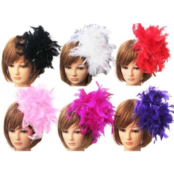 キラキラシルバーテープ入り Bigフェザーヘアクリップ ヘアアクセサリー ヘッドドレス大きいサイズ羽根ダンス衣装ヘアアレンジキッズダンサー子供レディース Buyee 日本代购平台 产品购物网站大全 Buyee一站式代购 Bot Online