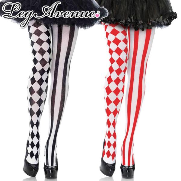 Legavenue レッグアベニュー 左右柄違いタイツ ストッキング 77 ピエロ コスプレ ハロウィン モノトーン 黒 赤 白 不思議の国のアリス コスチューム Buyee Buyee 提供一站式最全面最專業現地yahoo Japan拍賣代bid代拍代購服務 Bot Online