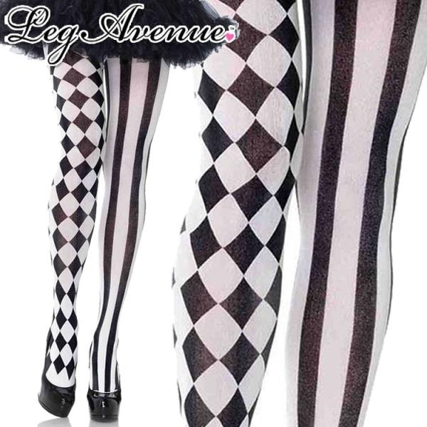 Legavenue レッグアベニュー 左右柄違いタイツ ストッキング 77 ピエロ コスプレ ハロウィン モノトーン 黒 赤 白 不思議の国のアリス コスチューム Buyee Buyee 提供一站式最全面最專業現地yahoo Japan拍賣代bid代拍代購服務 Bot Online