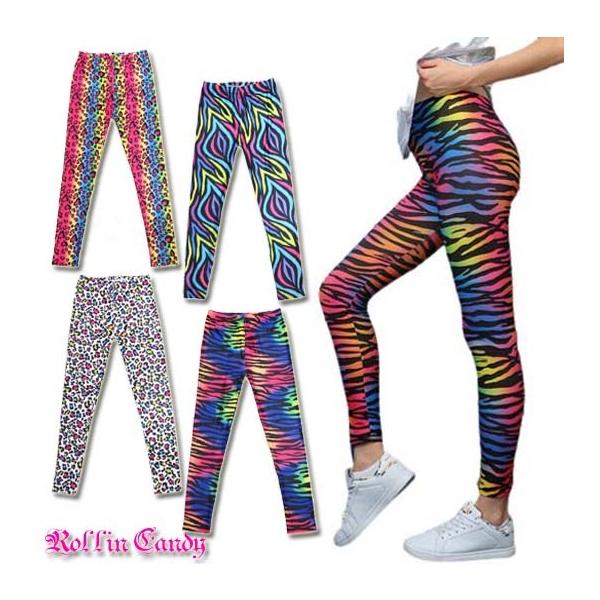 極美品 レオナール ロゴ柄 総柄 パンツ スパッツ レギンス ストレッチ  