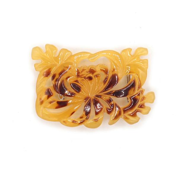 帯留め　　　べっこう べっ甲帯留め（ob-011) | なにわべっ甲プラージュ