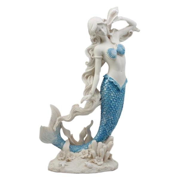 アクアマリン彫刻　月と兎 romando_0n0220