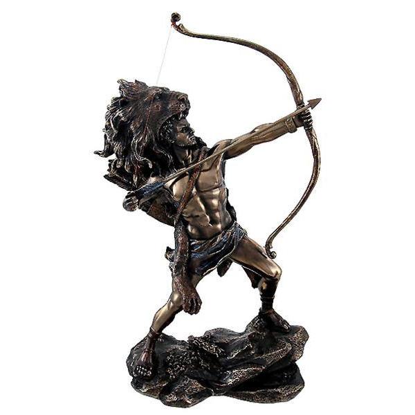 古代ギリシャ神！矢を射るヘラクレス彫像 ギリシャ神話/オリンポス