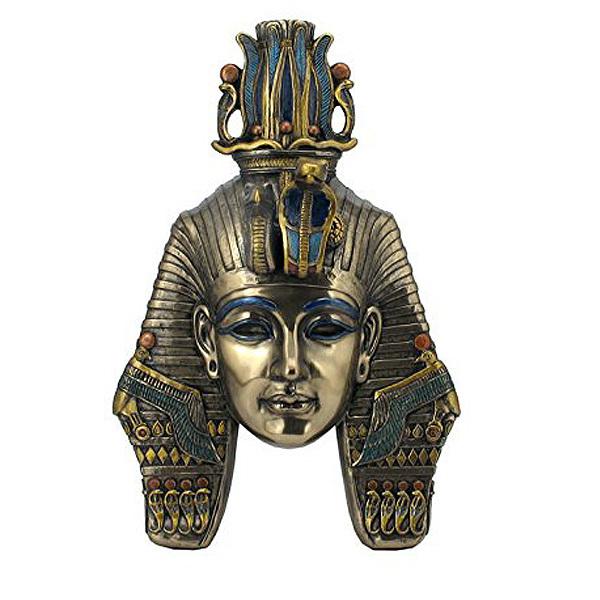 古代エジプト ツタンカーメン王のマスク ウォール壁彫刻 彫刻 古代エジプト ツタンカーメン王のマスク ウォール壁彫刻 彫刻