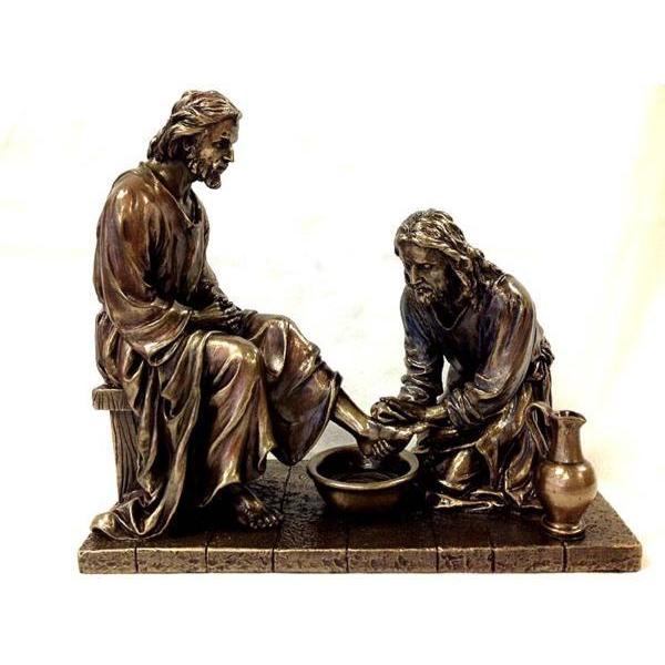 復活したイエスのブロンズ像彫刻とイエスの墓の石聖墳墓 【公式通販】