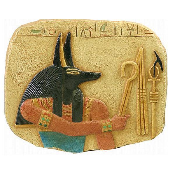 古代エジプト アヌビス神壁画レリーフ レプリカ ピラミッド ナイル川 スフィンクス 神殿 王宮 ファラオ 冥界の神 プレゼント贈物 輸入品 Cn0397 浪漫堂ショップ 通販 Yahoo ショッピング