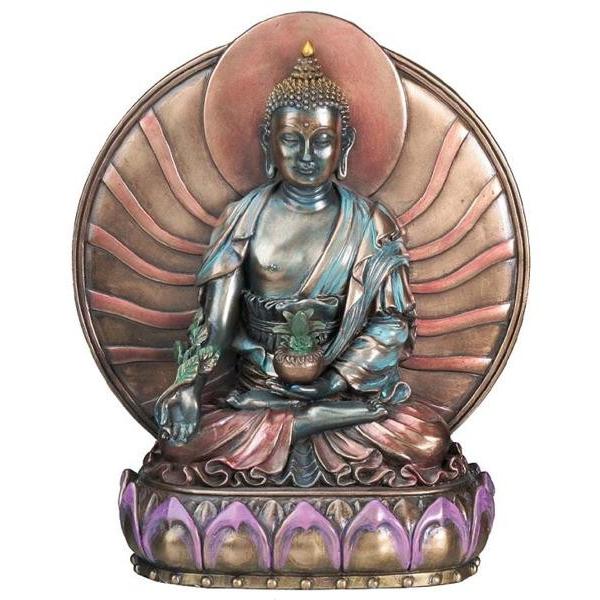 【修縁堂】彩繪 瑠璃光薬師仏 仏師手工精彫り 木彫仏像 極上品 仏教工芸品 修縁堂】彩繪 瑠璃光薬師仏 仏師手工精彫り 木彫仏像 極上品 仏教