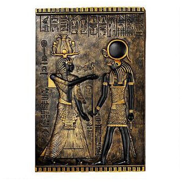 ホルス神 古代エジプト寺院の碑 壁彫刻 彫像/ ピラミッド ナイル ホルス神 古代エジプト寺院の碑 壁彫刻 彫像/ ピラミッド ナイル