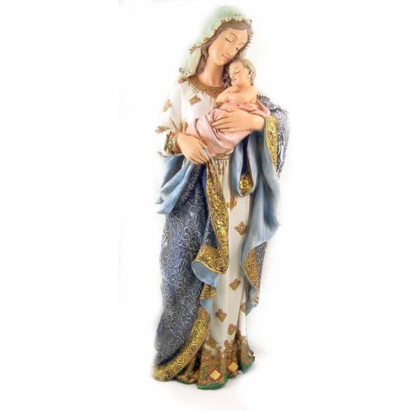 クリスチャンギフト 聖母マリアとキリスト 彫像 高さ 約58cm