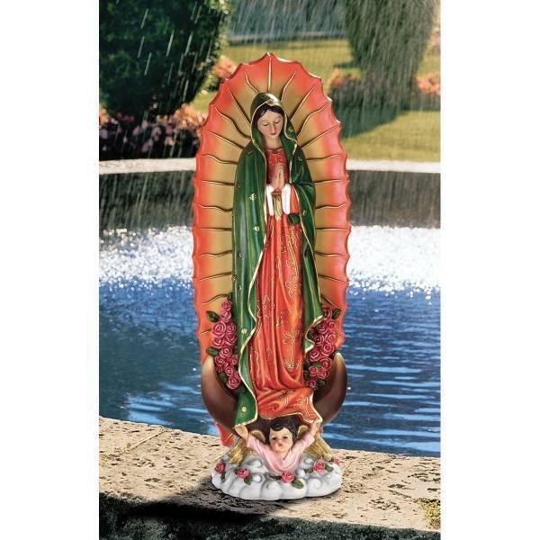 グアダルーペの聖母マリア像 彫像 キリスト教彫刻 宗教美術